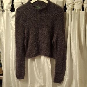 Wild Fable Fuzzy Charcoal Sweater XL